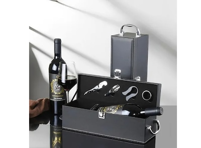 Foto 5 | Caja Xtellar De Regalo Para Un Vino Tinto Con Utensilios De Vino