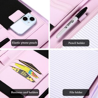 Foto 2 | Carpeta Portfolio Business Padfolio Procase, Color Morado - Venta Internacional.