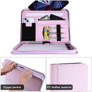 Foto 4 | Carpeta Portfolio Business Padfolio Procase, Color Morado - Venta Internacional.