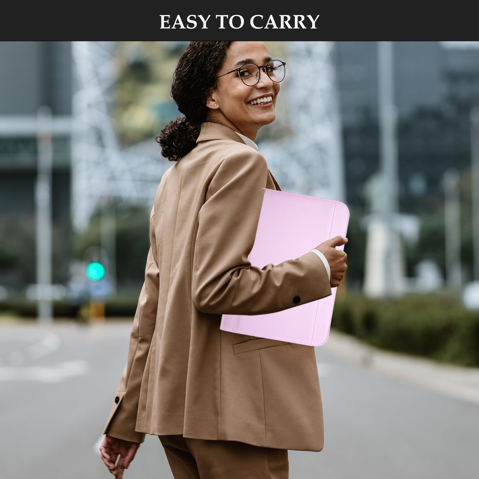 Foto 5 | Carpeta Portfolio Business Padfolio Procase, Color Morado - Venta Internacional.