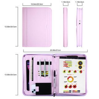 Foto 7 | Carpeta Portfolio Business Padfolio Procase, Color Morado - Venta Internacional.