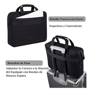Foto 3 | Maletín Portafolio Lab.g Para Laptop De 15.6 In Negro