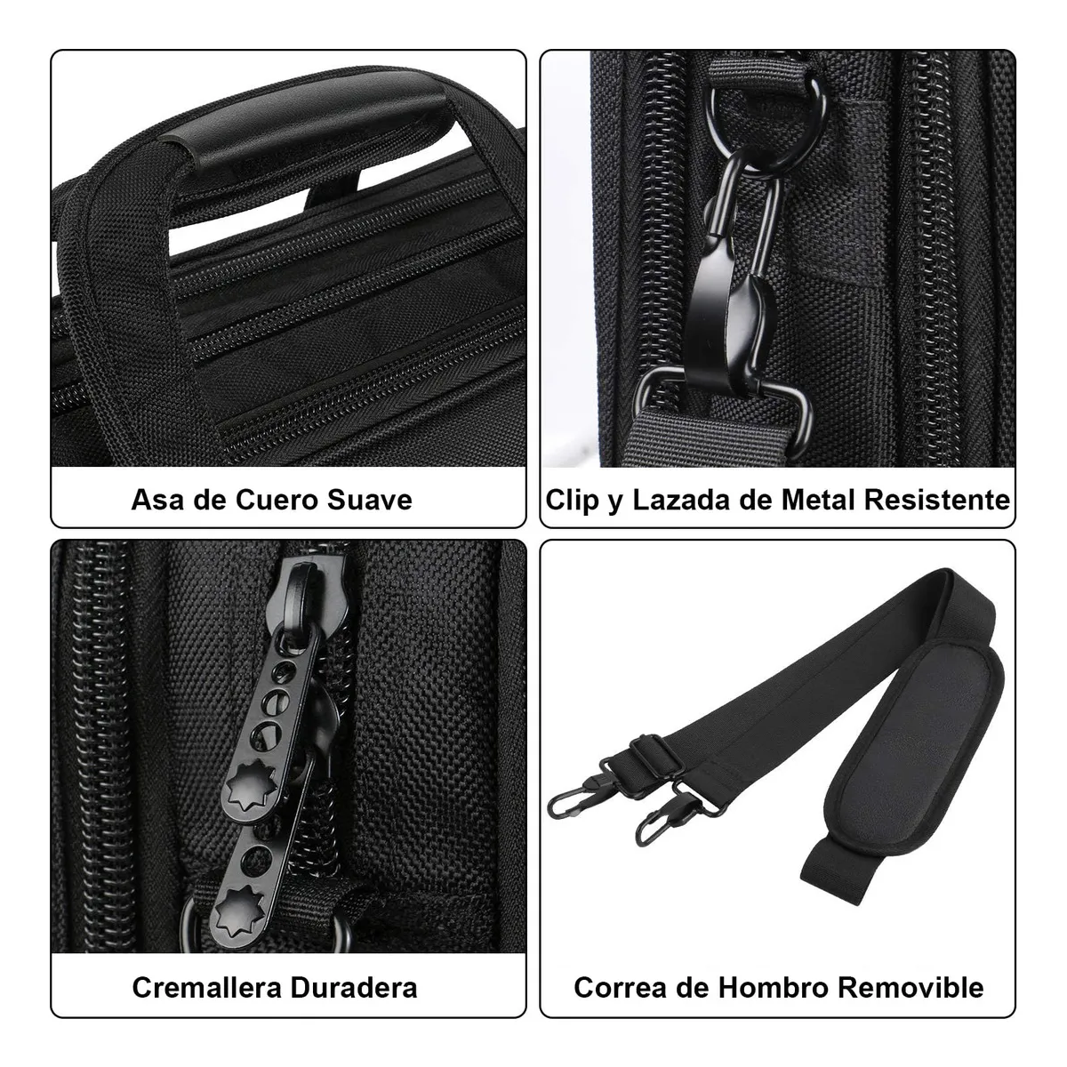 Foto 5 | Maletin Lab.g Para Laptop Hombre Portafolios Negro