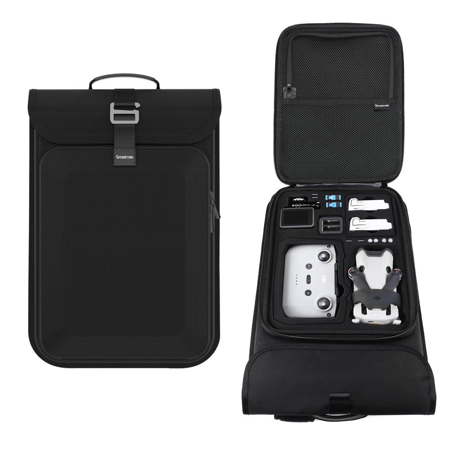 Foto 2 pulgar | Mochila De Transporte Impermeable Smatree Para Dji Mini 4 Pro/3 Pro - Venta Internacional.