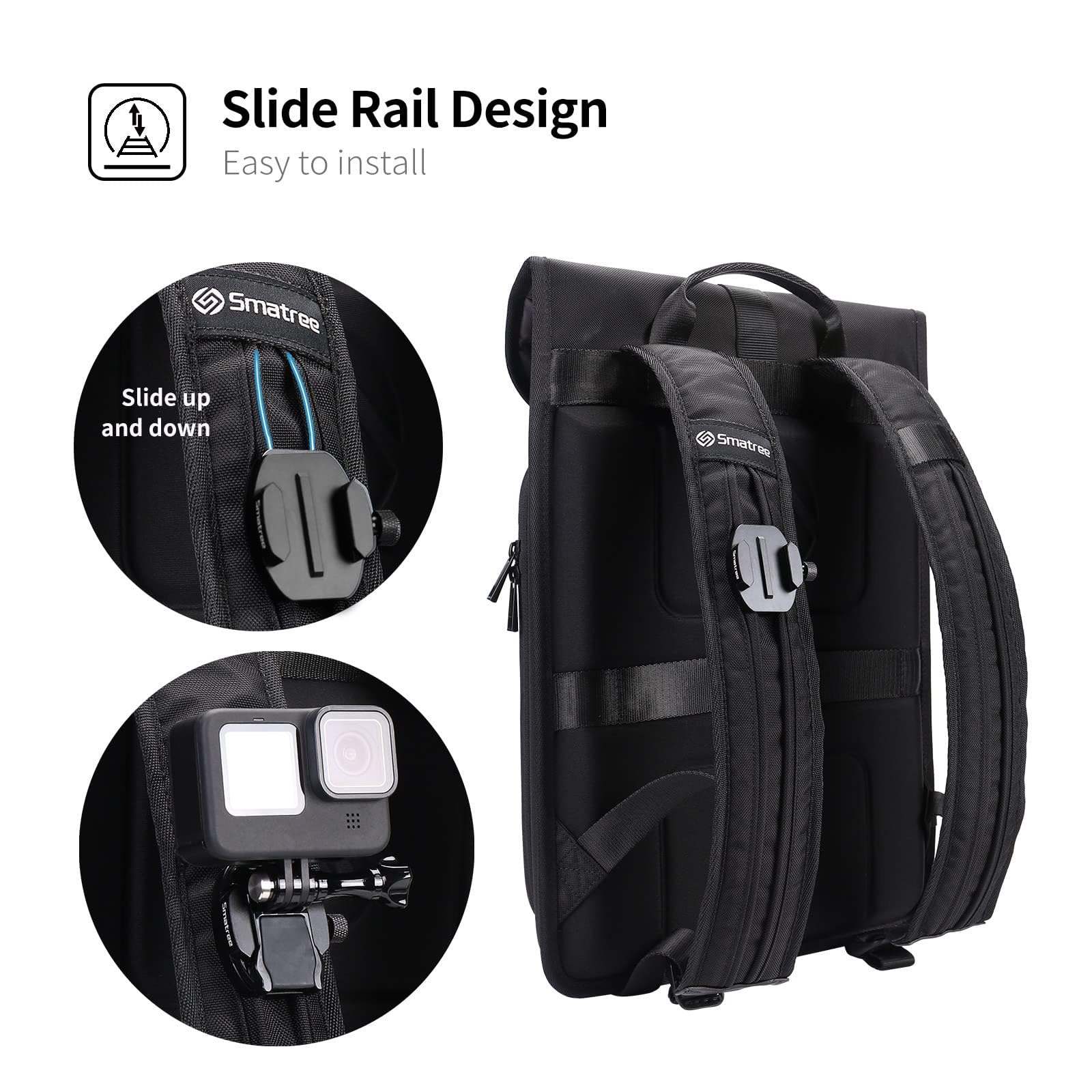 Foto 3 | Mochila De Transporte Impermeable Smatree Para Dji Mini 4 Pro/3 Pro - Venta Internacional.