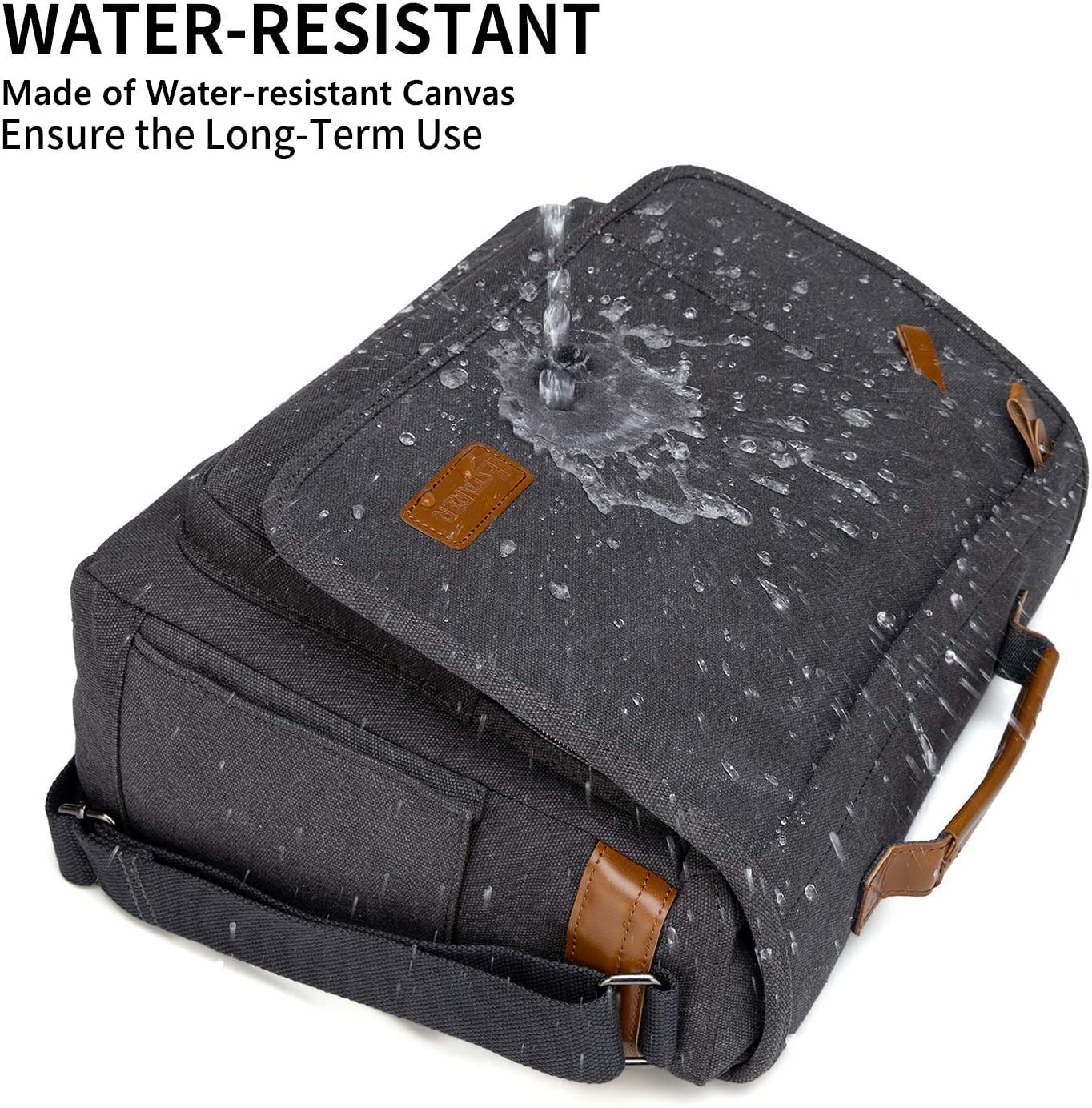Foto 4 pulgar | Bandolera Estarer Para Portátil De Hombre De 17 A 17,3 Pulgadas, Resistente Al Agua - Venta Internacional.