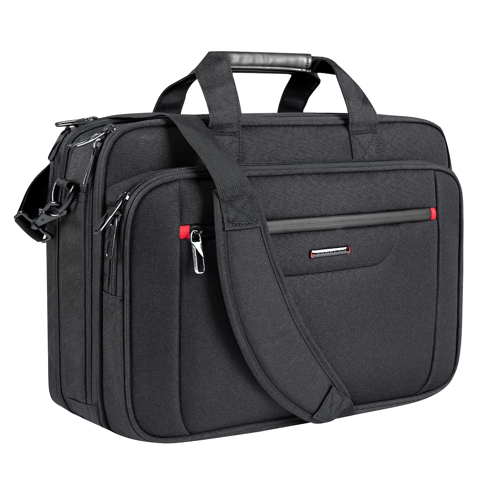 Foto 1 | Maletín Para Portátil Vankean Premium De 17,3'', Repelente Al Agua, Negro - Venta Internacional.