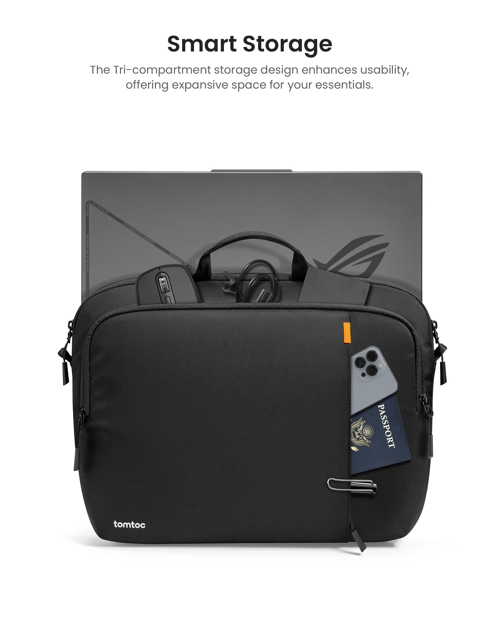 Foto 4 pulgar | Funda Protectora Para Portátil Tomtoc 360 De 15,6 Pulgadas Acer Dell Hp Asus Lenovo Samsung - Venta Internacional.