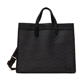 Foto 1 | Bolso Coach Field Tote 40 C7674 Jichr Negro