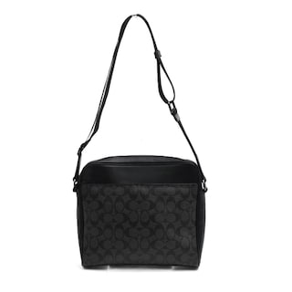 Foto 2 | Mariconera Coach F28456 Negro/gris