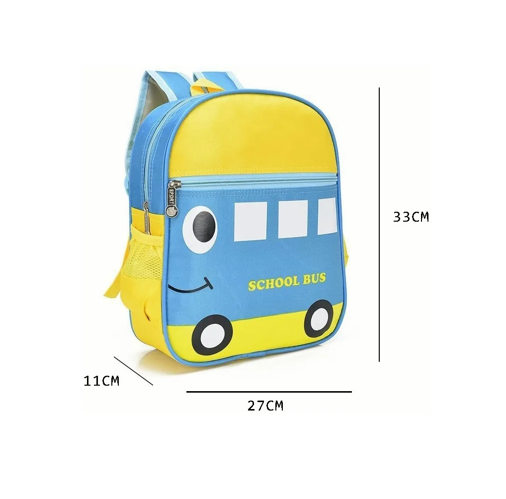 Foto 4 pulgar | Mochila Infantil Malubero para Niño color Azul con Amarillo