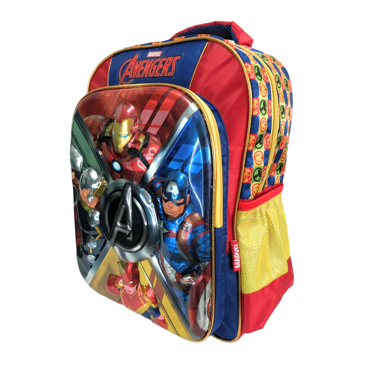 Foto 3 pulgar | Mochila Escolar Avengers 3D