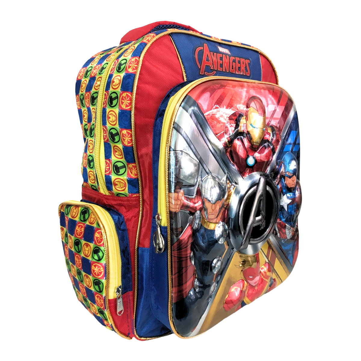 Foto 4 pulgar | Mochila Escolar Avengers 3D