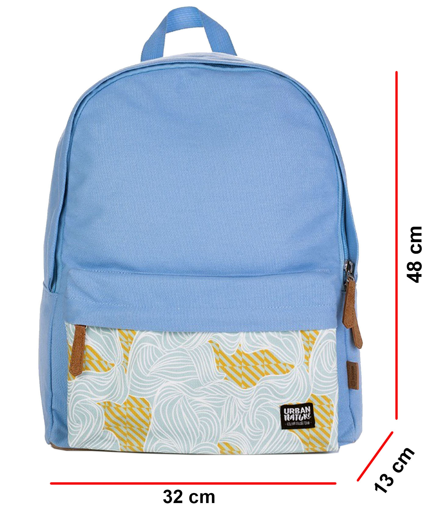Foto 4 pulgar | Mochila Escolar Goodis Waves 5760923 color Azul