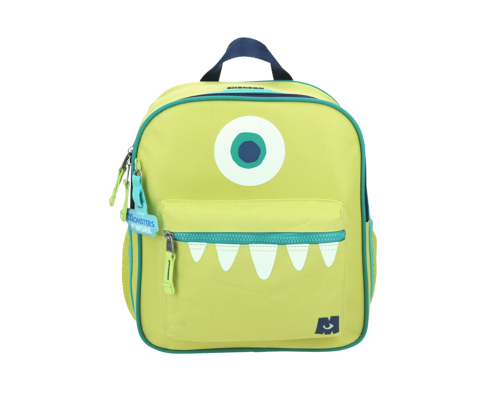 Mochila Mediana Chenson Toothster color Azul Monster At Work Kinder para Niño