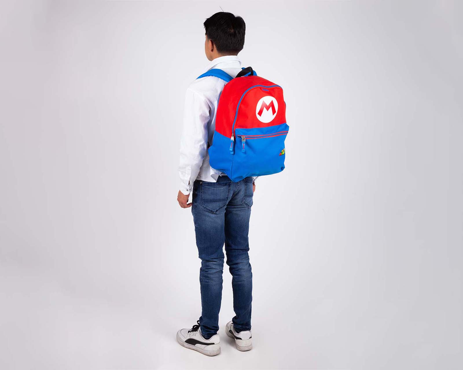 Foto 8 | Mochila Chenson Mario Bros color Azul