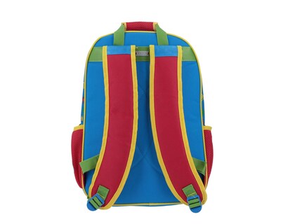 Foto 3 | Mochila Grande Chenson Mario Bros Primaria Mabox Rojo para Niño