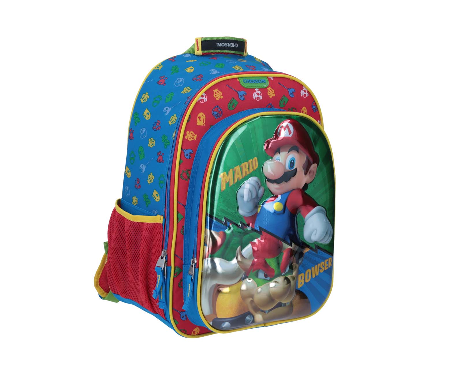 Foto 5 pulgar | Mochila Grande Chenson Mario Bros Primaria Mabox Rojo para Niño