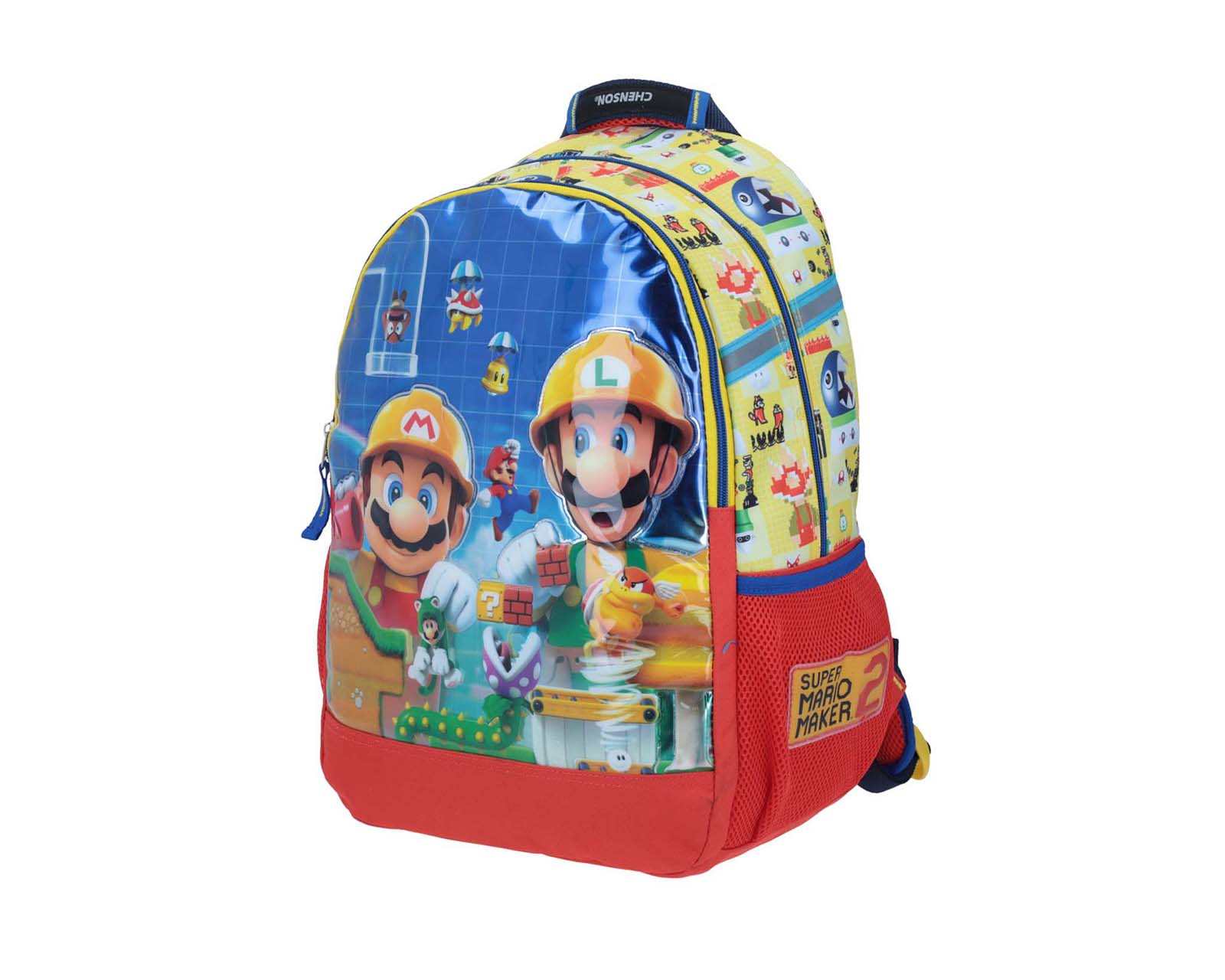 Foto 3 pulgar | Mochila Chico Chenson Mario Bros Primaria Kirat Amarillo para Niño