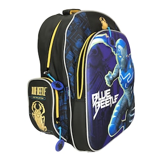 Foto 3 | Mochila infantil Fotorama Blue Beetle color Azul 3 Piezas