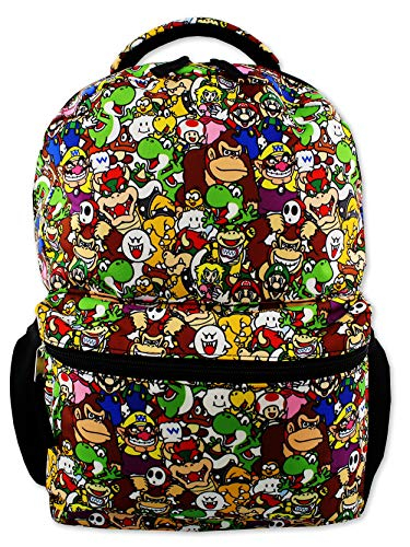 Foto 2 pulgar | Venta Internacional- Mochila Nintendo Diseño Super Mario Brothers 16'' para Niños Multicolor