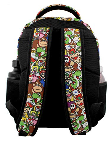 Foto 5 pulgar | Venta Internacional- Mochila Nintendo Diseño Super Mario Brothers 16'' para Niños Multicolor