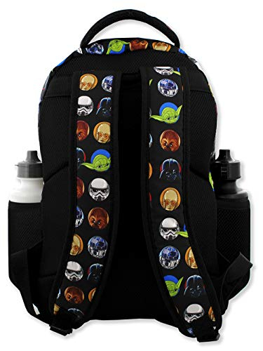 Foto 5 pulgar | Venta Internacional- Mochila Escolar Disney color Negro Star Wars 16'' para Niños Niñas y Adultos Talla Única