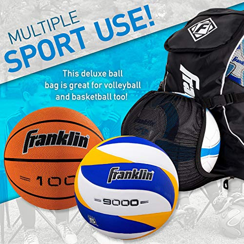 Foto 4 pulgar | Venta Internacional- Bolsa Fútbol Franklin Sports Deluxe Balón Soporte para Balón, Tacos y Más