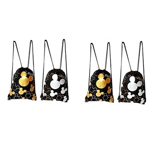 Foto 1 | Venta Internacional - Mochila con Cordón de Disney Mickey Mouse Paquete de 4
