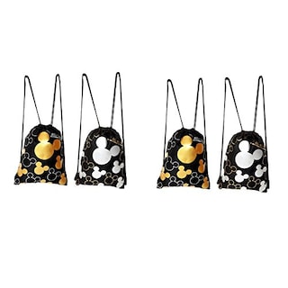 Foto 2 | Venta Internacional - Mochila con Cordón de Disney Mickey Mouse Paquete de 4
