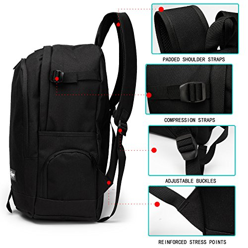 Foto 5 pulgar | Venta Internacional- Mochila Rickyh Style color Negro