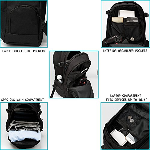 Foto 6 pulgar | Venta Internacional- Mochila Rickyh Style color Negro