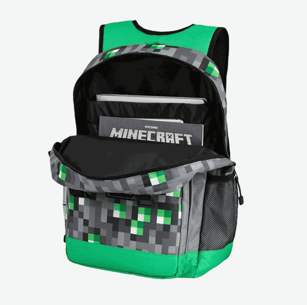 Foto 6 pulgar | Venta Internacional - Mochila + Lapicera + Lonchera  J-one Minecraft Multicolor para Niños 3 Piezas