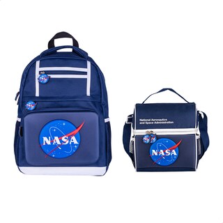 Foto 1 | Mochila + Lonchera Escolar Nasa NSKIT05 color Azul