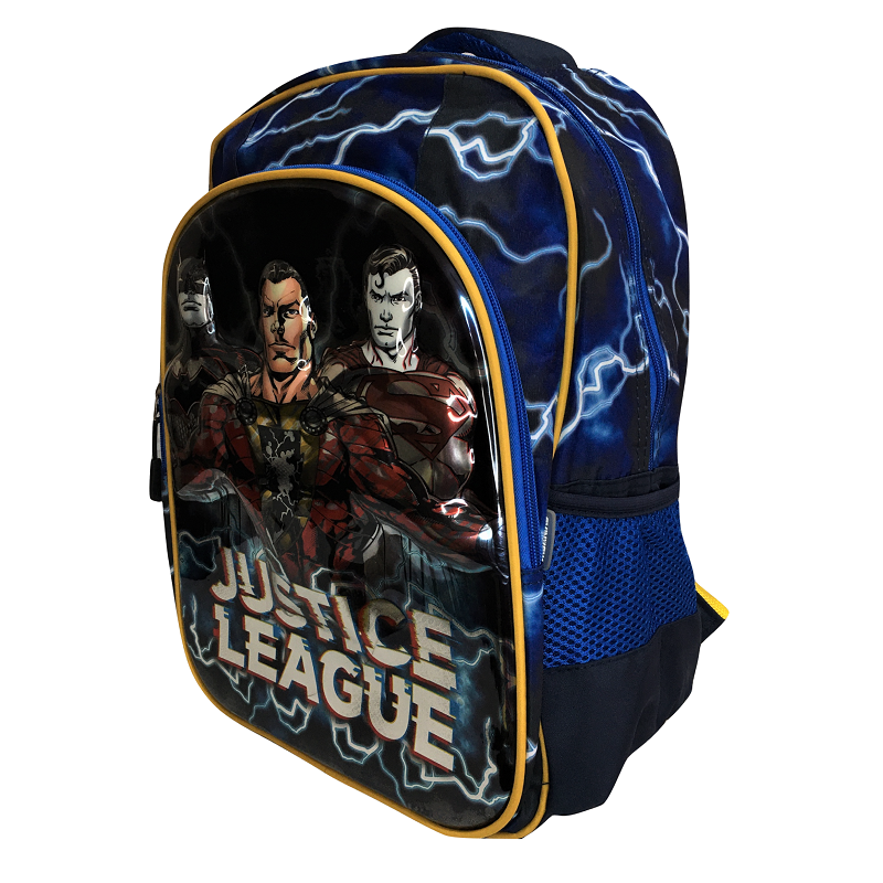 Foto 4 pulgar | Mochila Escolar Urbania Justice League color Azul