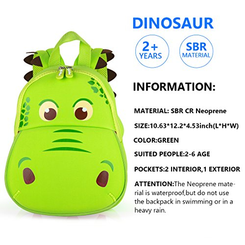 Foto 4 pulgar | Venta Internacional- Mochila de Dinosaurio para Niños