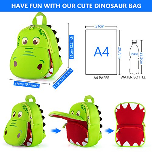 Foto 5 pulgar | Venta Internacional- Mochila de Dinosaurio para Niños