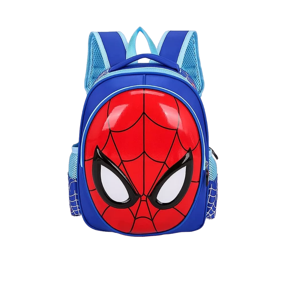 Foto 2 pulgar | Mochila Preescolar Spider Man 3d Dibujos Animados color Azul