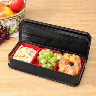 Foto 2 | Venta Internacional - Lonchera Japonesa Bento Box Portátil Negra