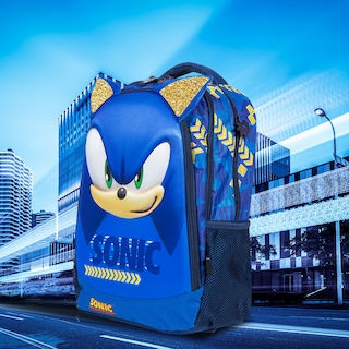 Foto 5 | Mochila Escolar Ginga Sonic 16 Pulgadas Diseño 3d