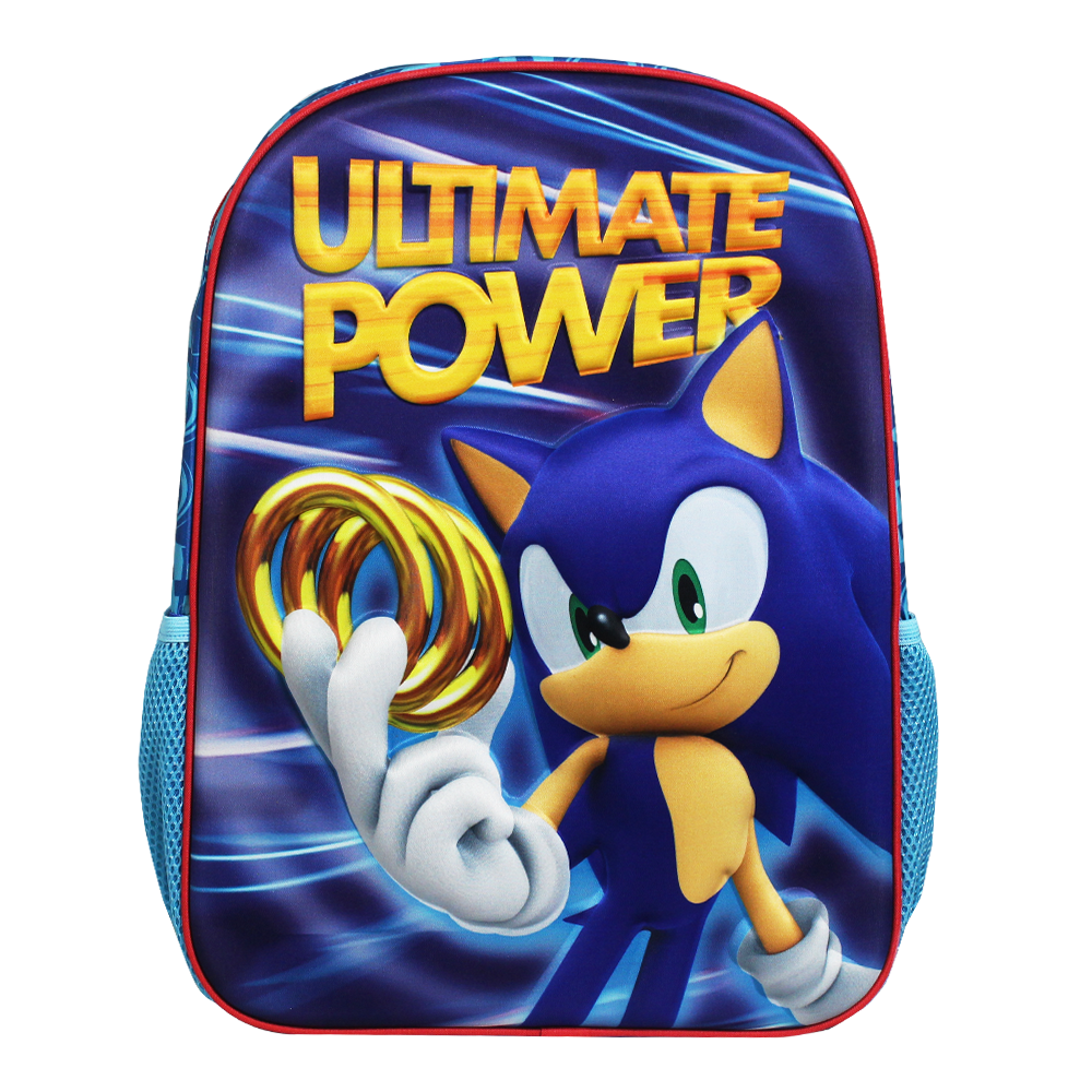 Foto 4 pulgar | Mochila Escolar Ginga Sonic Ultimate Power Diseño 3d