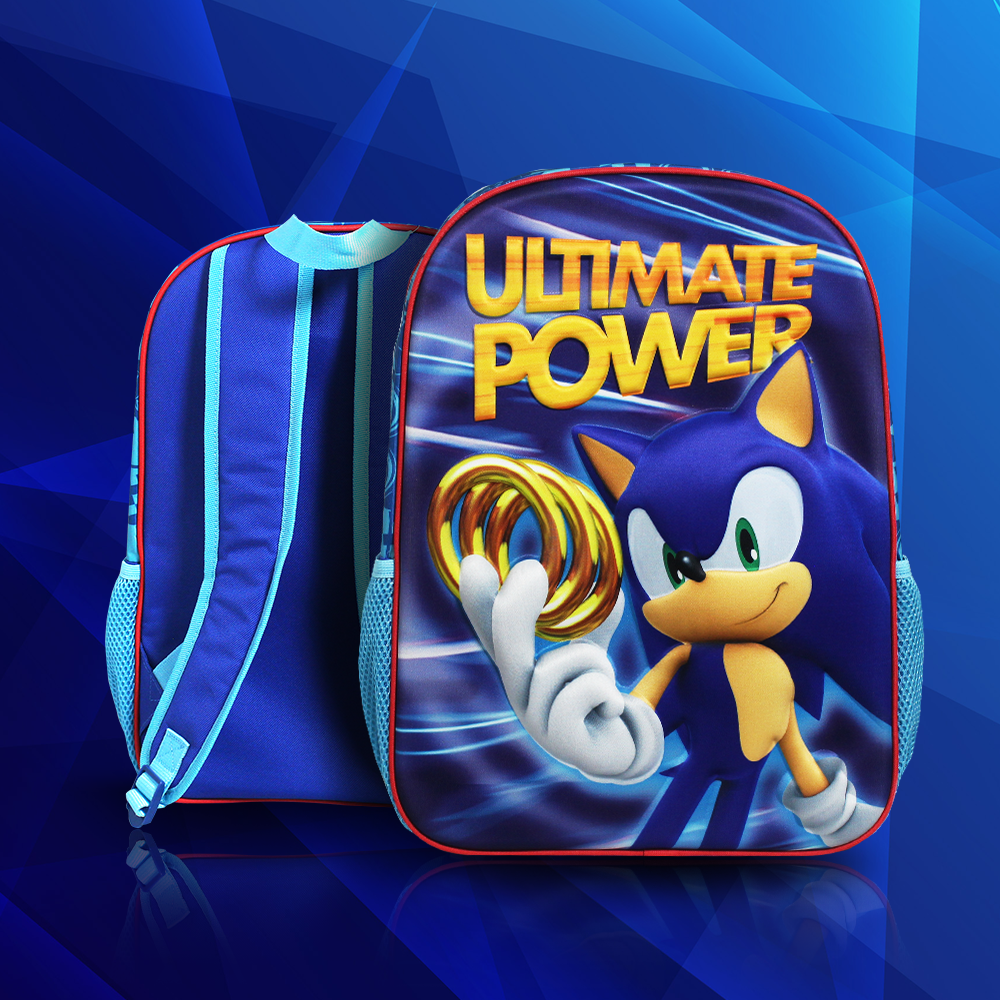 Foto 9 pulgar | Mochila Escolar Ginga Sonic Ultimate Power Diseño 3d