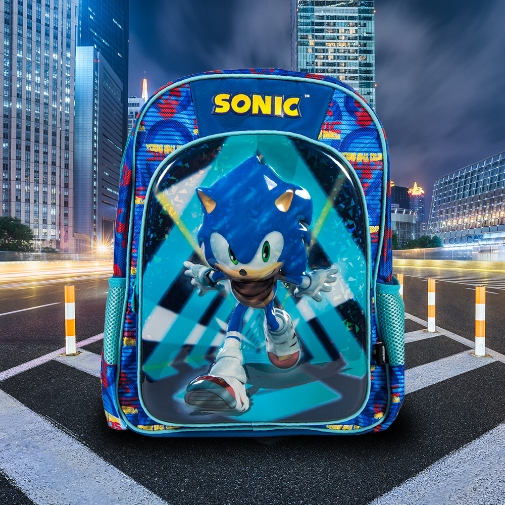 Foto 7 | Mochila Escolar Ginga Sonic Diseño 3d