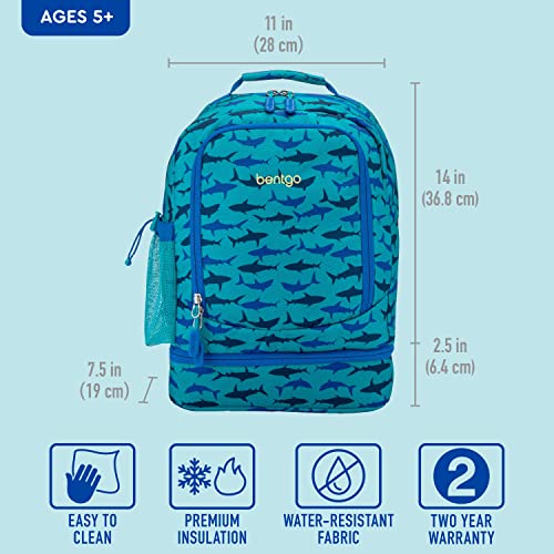 Foto 6 pulgar | Venta Internacional-Mochila Bentgo Azul Escolar