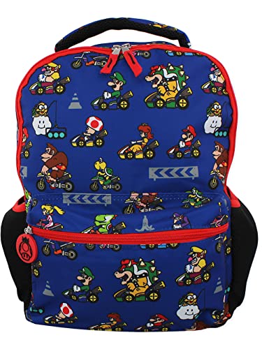 Foto 2 pulgar | Venta Internacional - Mochila Nintendo Mario Kart En Edad Escolar Y Niñas De 40 Cm para Niños