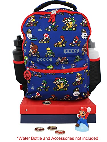 Foto 6 pulgar | Venta Internacional - Mochila Nintendo Mario Kart En Edad Escolar Y Niñas De 40 Cm para Niños