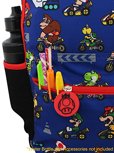 Foto 7 pulgar | Venta Internacional - Mochila Nintendo Mario Kart En Edad Escolar Y Niñas De 40 Cm para Niños