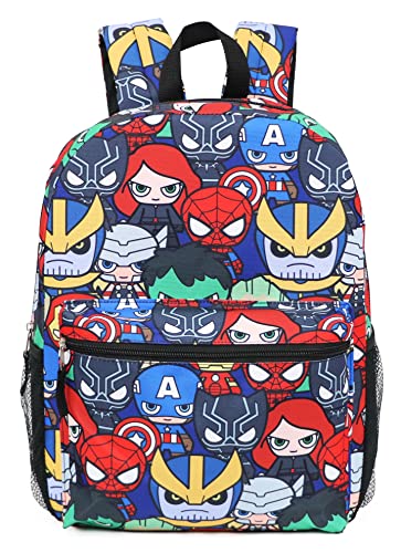 Venta Internacional - Mochila Marvel Kawaii Avengers Superheroes Para Niño De 40 Cm