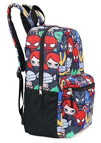 Foto 4 pulgar | Venta Internacional - Mochila Marvel Kawaii Avengers Superheroes Para Niño De 40 Cm