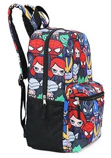 Foto 3 | Venta Internacional - Mochila Marvel Kawaii Avengers Superheroes Para Niño De 40 Cm